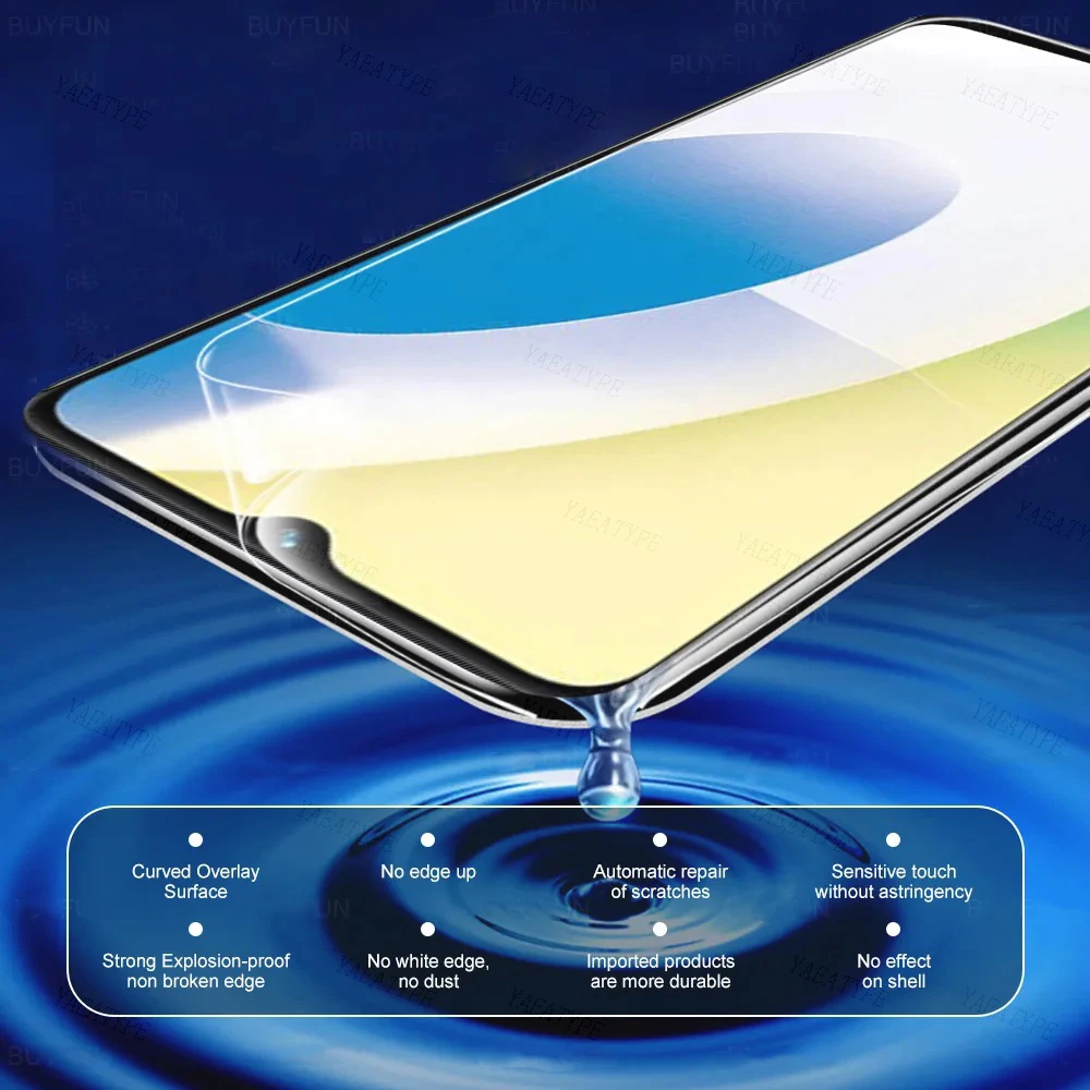 3Pcs Hydrogel Film For vivo V20 V21 V21E Y21 Y31 Y51 Y52 Y70 Y72 Y73 SE Pro 5G Screen Protector