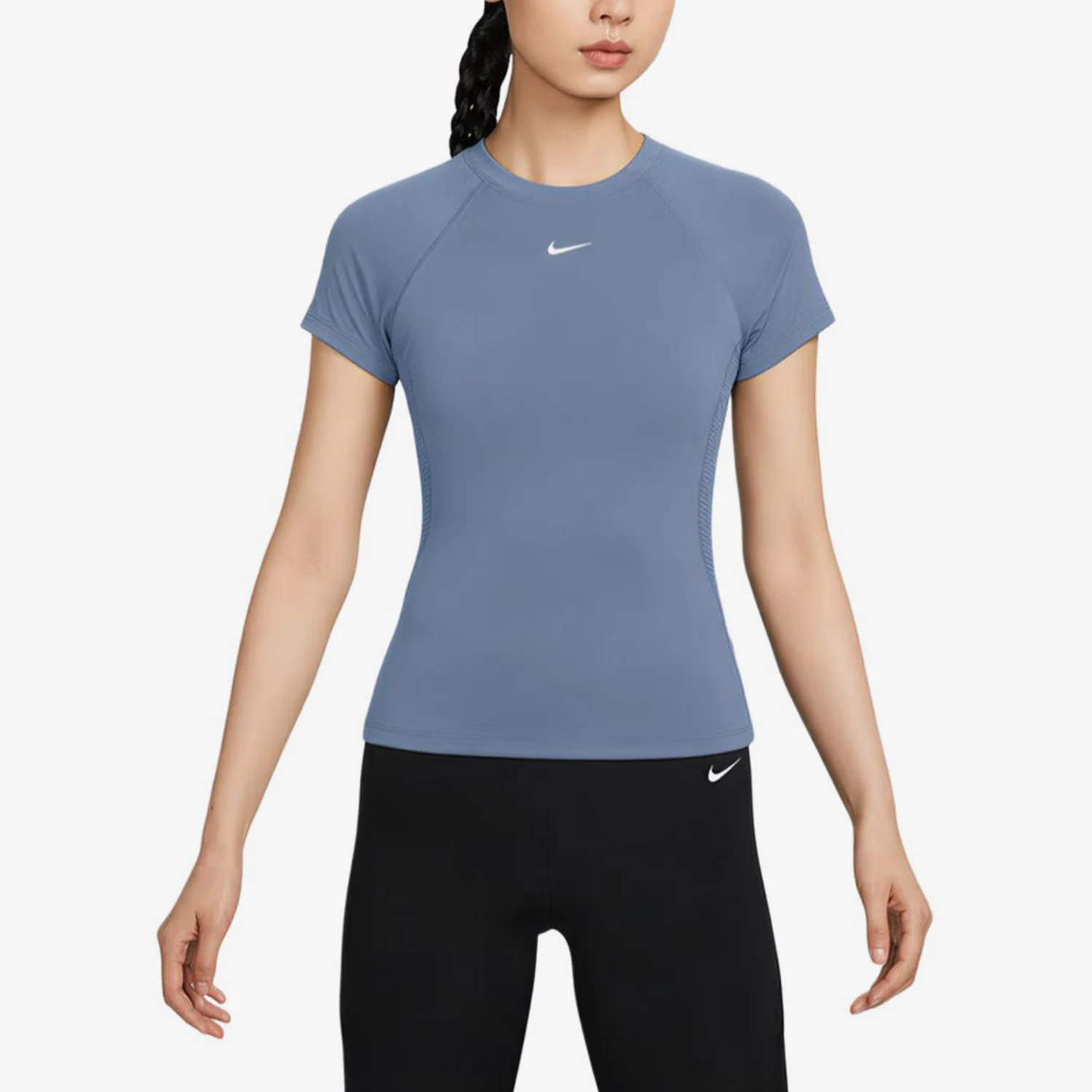 Nike genuine new women's lightweight sports slim fit short sleeved T-shirt FV7843-486