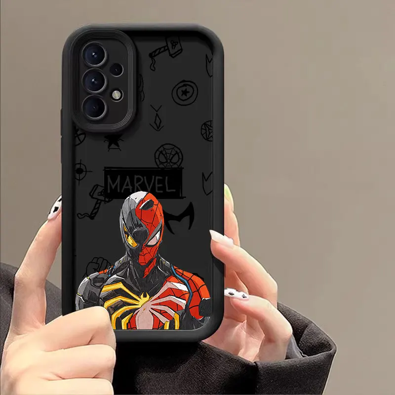 Case For Samsung Galaxy A57 A56 5G A37 A36 A17 A07 A26 A16 A06 A55 A52 A14 A73 A34 Soft Protective Cover Marvel Spiderman Cute view 4