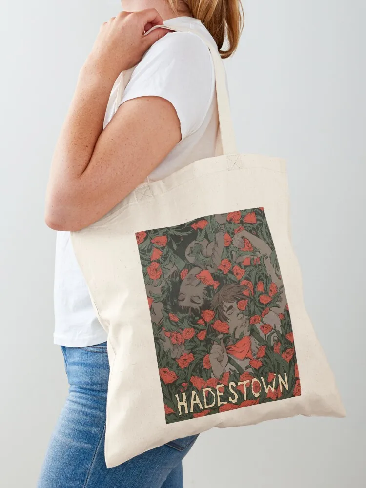 Way Down Hadestown Tote Bag university shopper bag bag for beach tote university