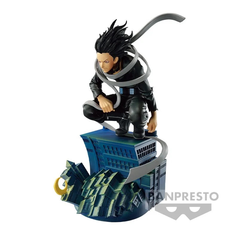 BANDAI Original My Hero Academia DIORAMATIC Eraser Head Aizawa Shouta Anime Action Figure Desktop Ornaments Model Kids Gift