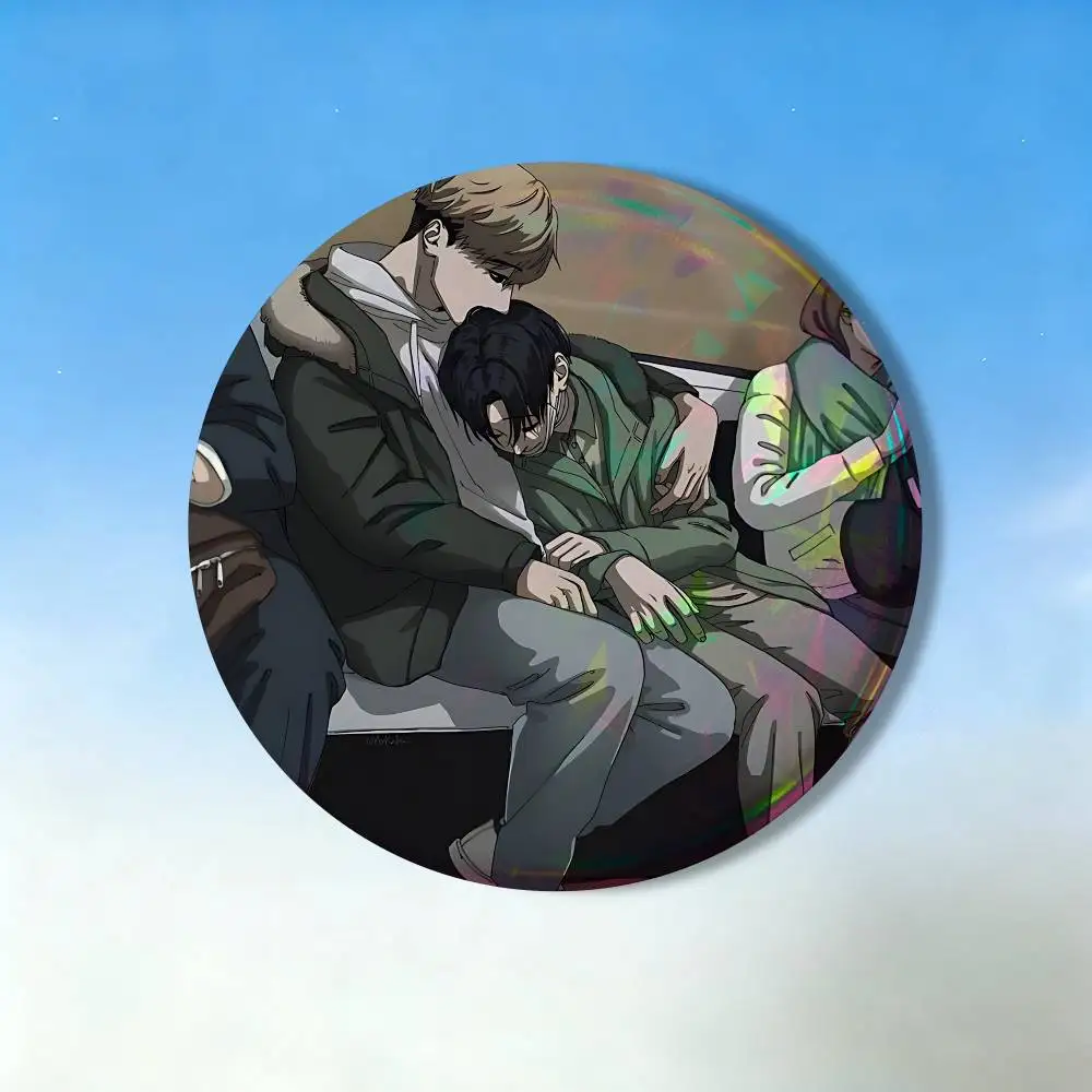K-Killing S-Stalking Manga Badges,Cartoon,Art, Brooches, Pins, Tin Props, Christmas Gifts, Birthday Gifts