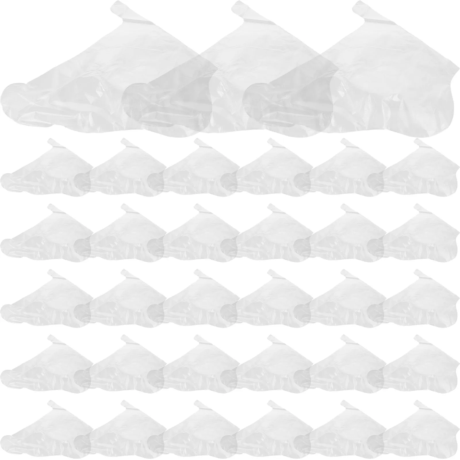 

1000pcs Foot Mask Cover Transparent Disposable Plastic Socks For Foot Bath Moisturizing Treatment Spa Care Dry Cracked Feet