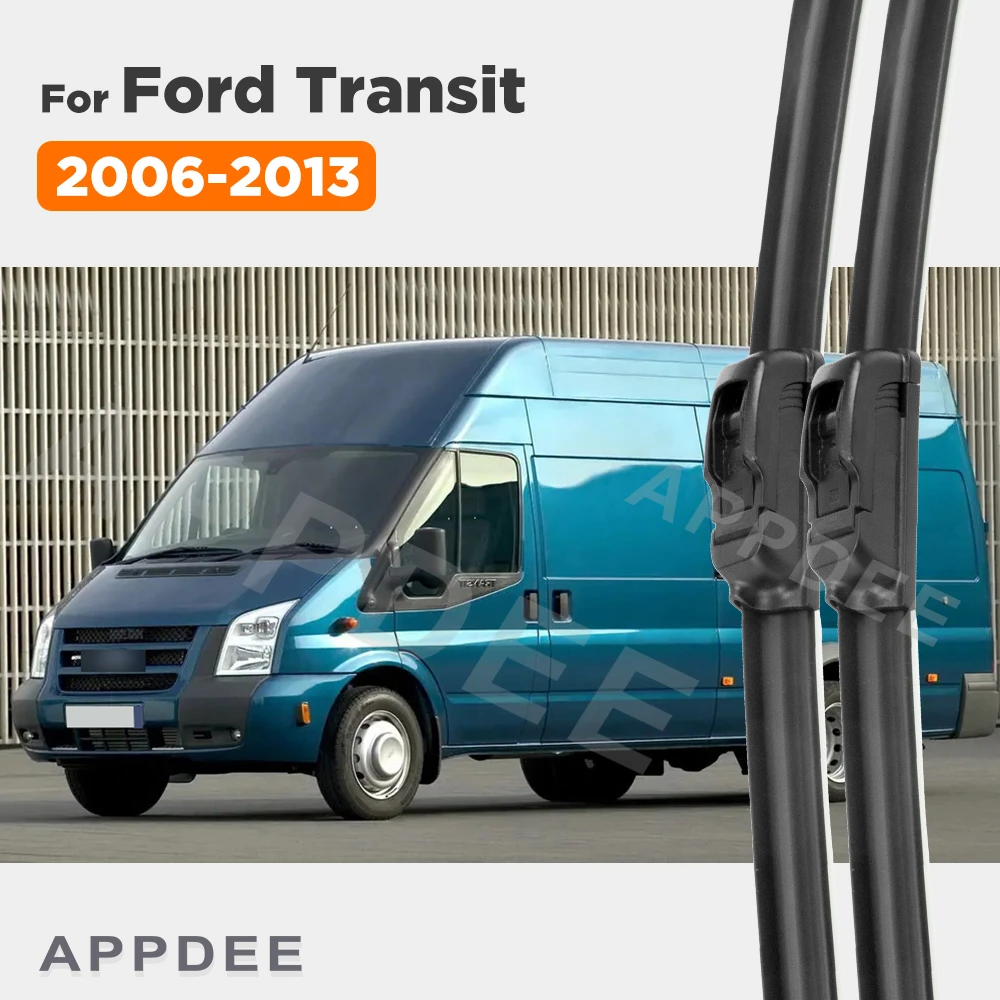 

APPDEE For Ford Transit 2006-2013 2007 2008 2009 2010 2011 2012 Wiper Front Wiper Blades Windscreen Window Brush 26"+22"