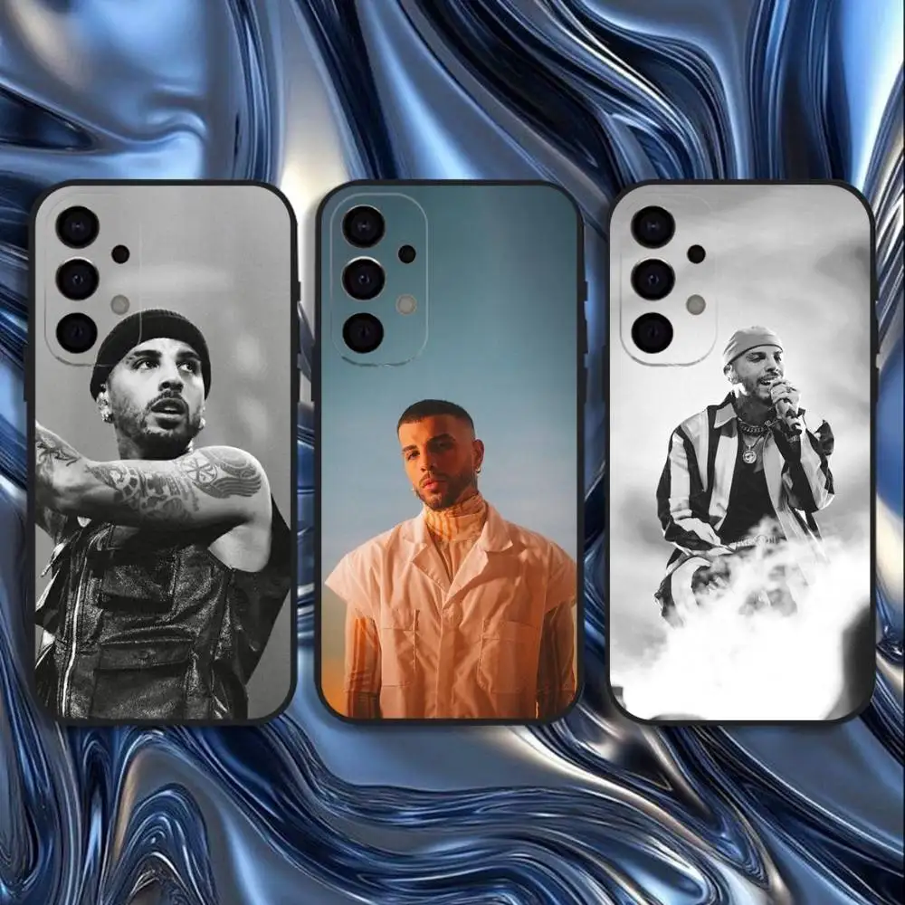 

Rapper Rauw Alejandro Phone Case For Samsung S25,S24,S21,S22,S23,S30,Ultra,S20,Plus,Fe,Lite,5G Black Cover