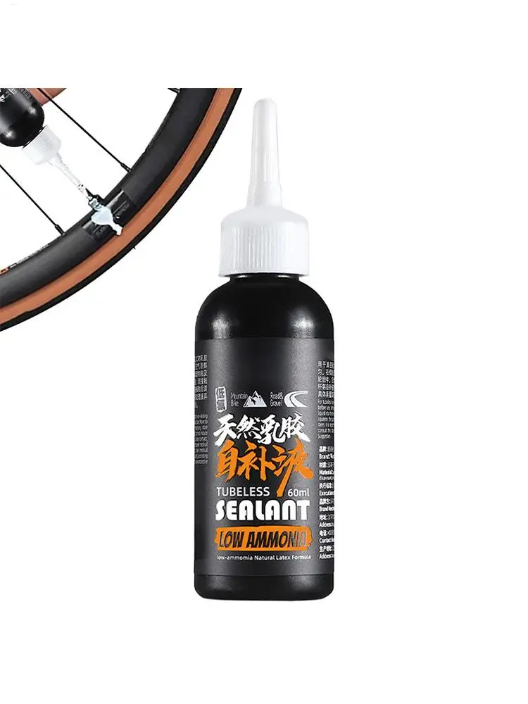 AliExpress 60ml Bike Tire Sealant for Tubeless Puncture Repair Fluid Fast Protection Long-Acting Latex for Mountain Road Bicycle Tires