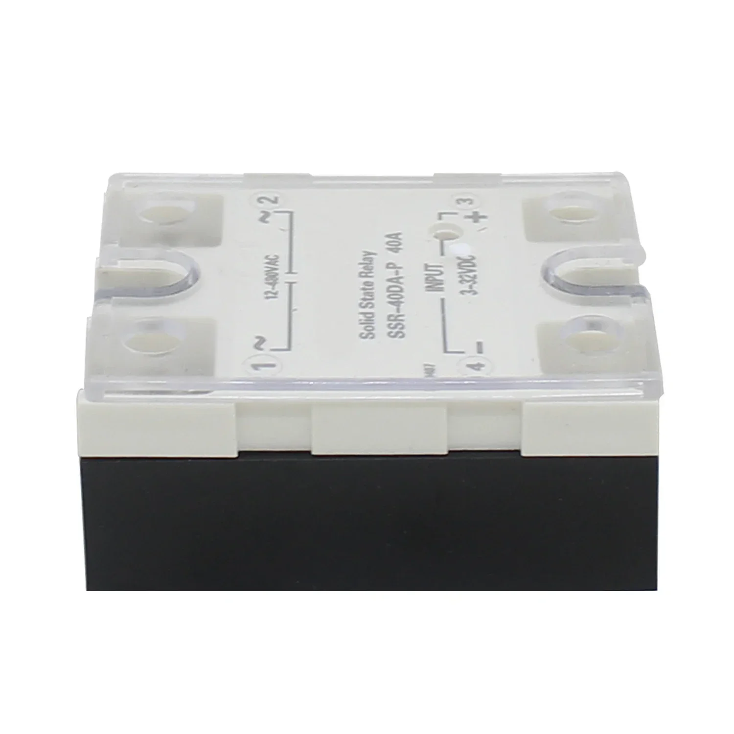 

3-32VDC Input 24-480VAC Output solid state relay SSR Single-phase random solid state relay 65.5×45×23.5mm PWM control