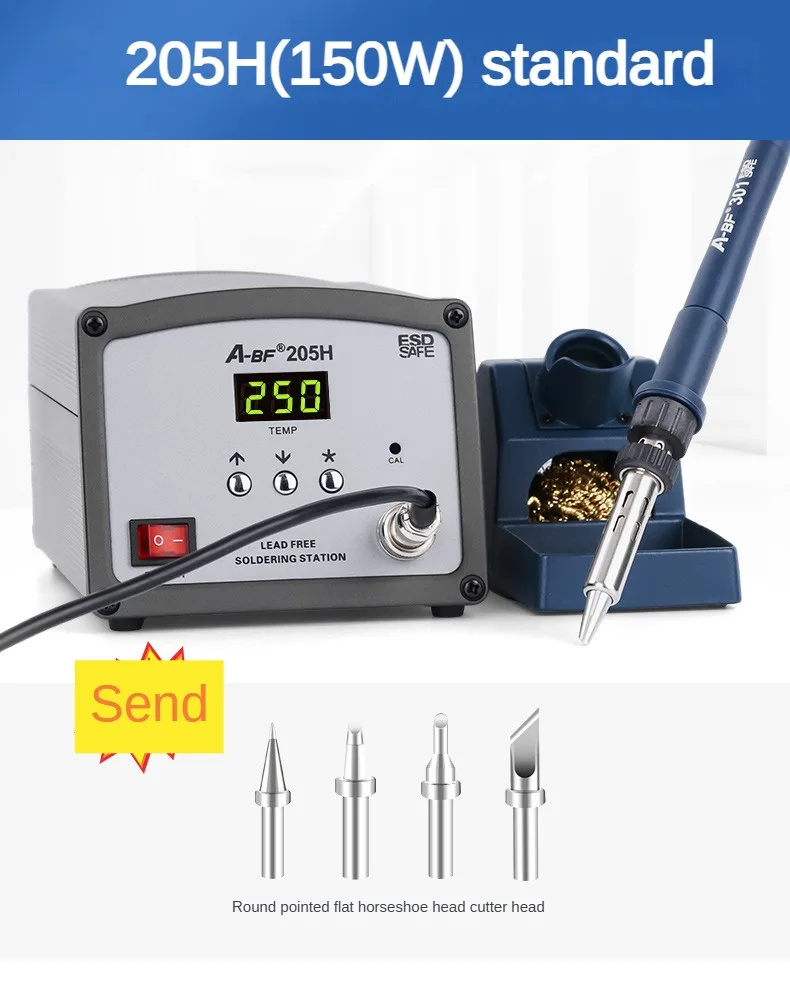 A-BF high power high frequency welding table soldering iron industrial grade adjustable temperature welding table maintenance