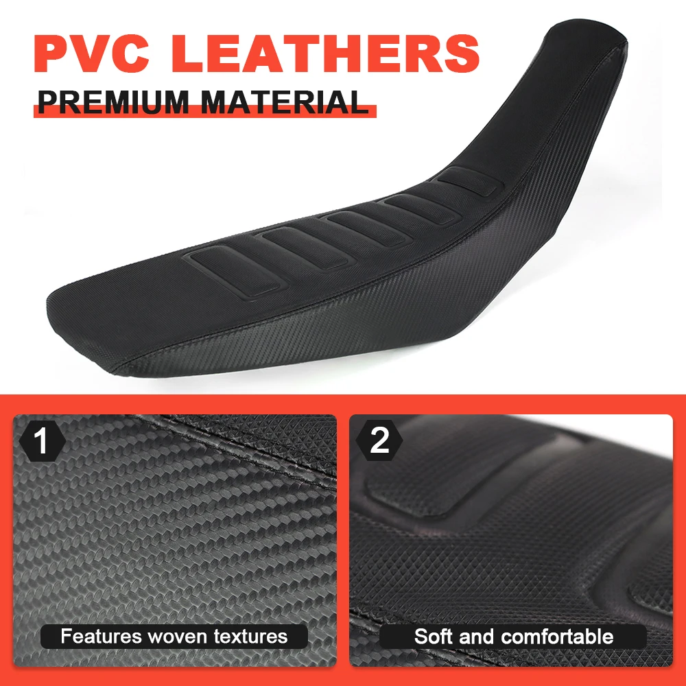 Motorcycle Seat Cover For Honda CRF250L CRF250RL CRF250M 2013-2020 PVC Leather Waterproof Seat Saddle Cushion Cover Protector