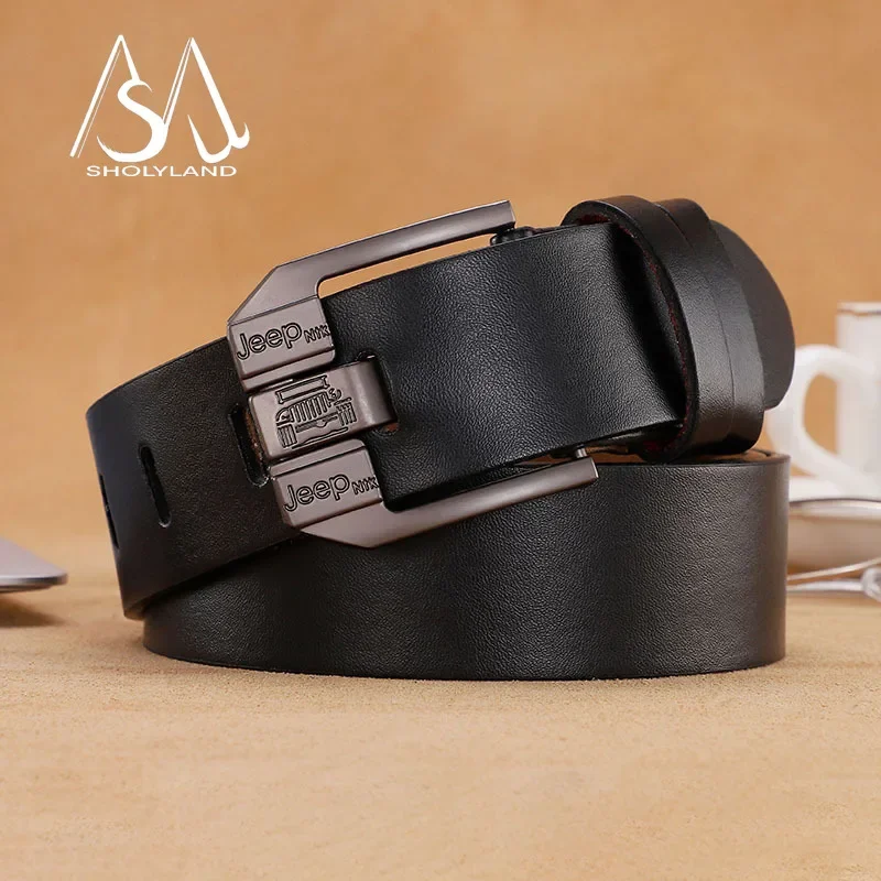 New Hot Selling Trend Slim Fit Men's Vintage Pin Buckle Belt Fashion Casual Versatile Belt with Jeans Suit Casual Pants Belt