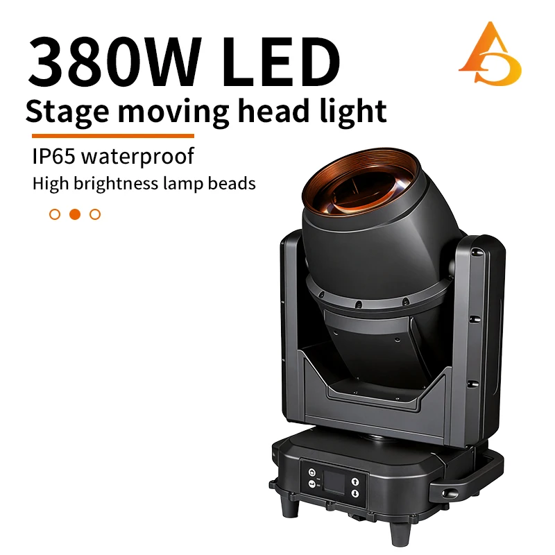 380W IP65 Beam Moving Head Stage Light Waterproof Outdoor Performance Colorful Rainbow Effect Atomization