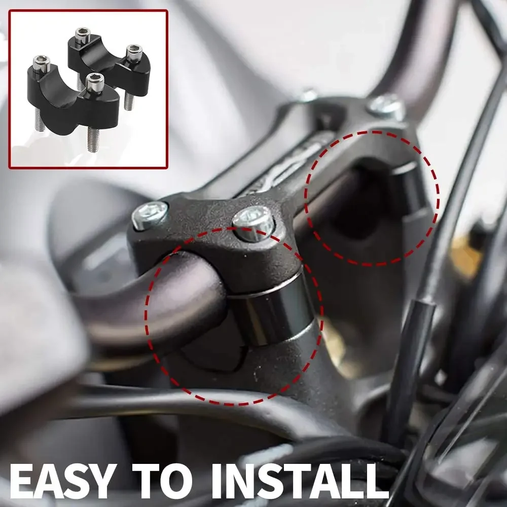 

Motor Handlebar Mount Raiser Up 20mm Increase Higher For Suzuki GSXS1000 1000F 2015-2017 For GSXS-1000 GSX-S1000F