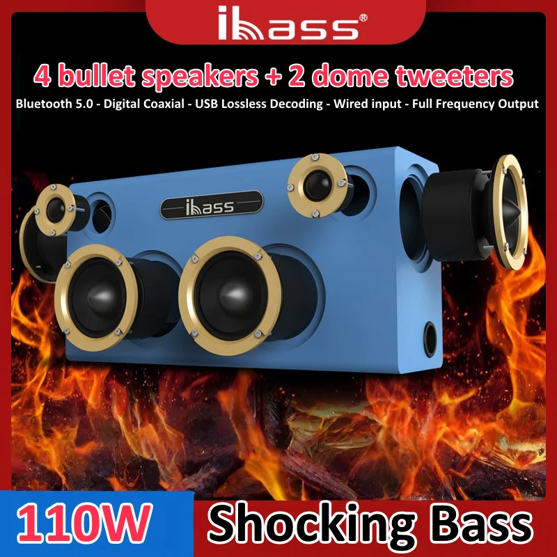 Ibass 110W Wooden B…