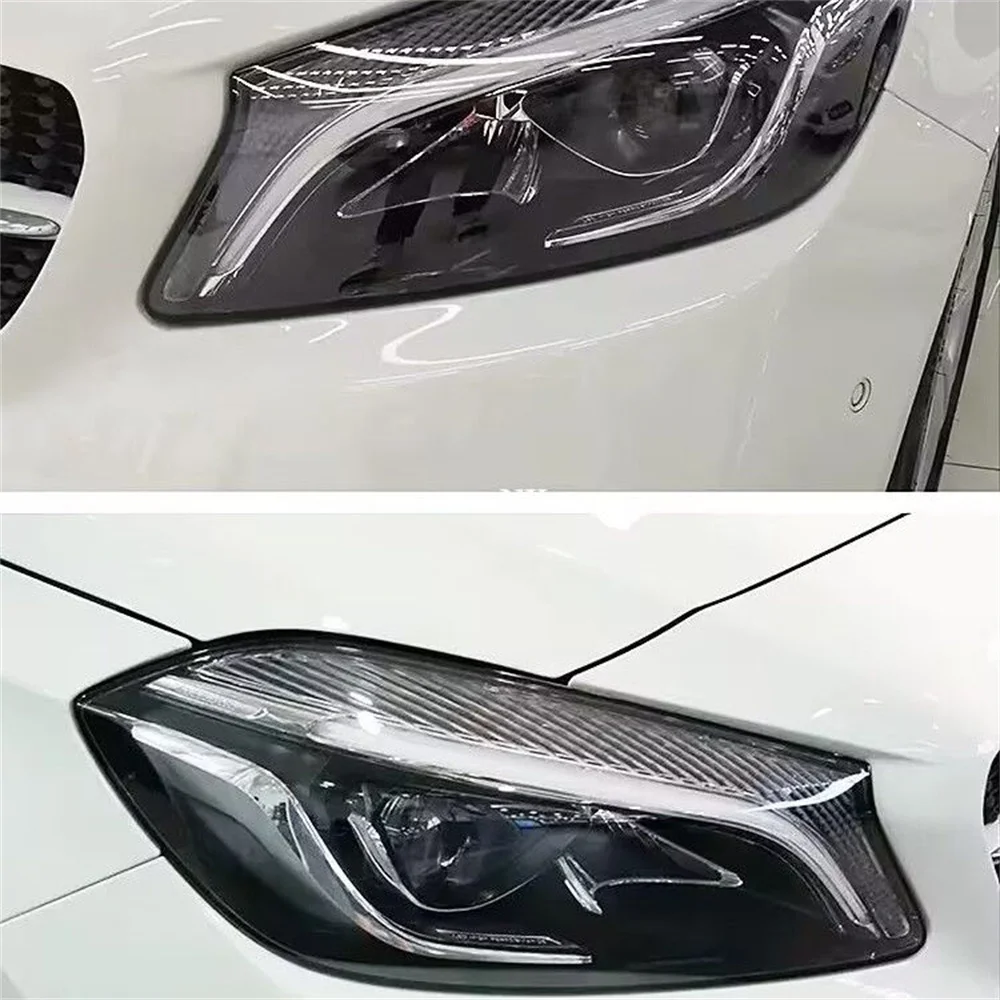 Headlight Base Cover For Mercedes-Benz W176 A Class 2017 2018 Headlamp House Car Headlight Base Shell case back Auto Front Lamp