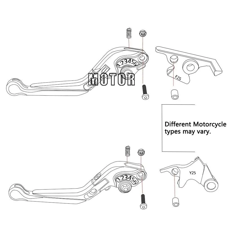 For CFMOTO CF MOTO 800MT 800 MT 2020 2021 2022 2023MT800 Motorcycle Brake Clutch Levers Adjustable Folding Extendable Handle bar