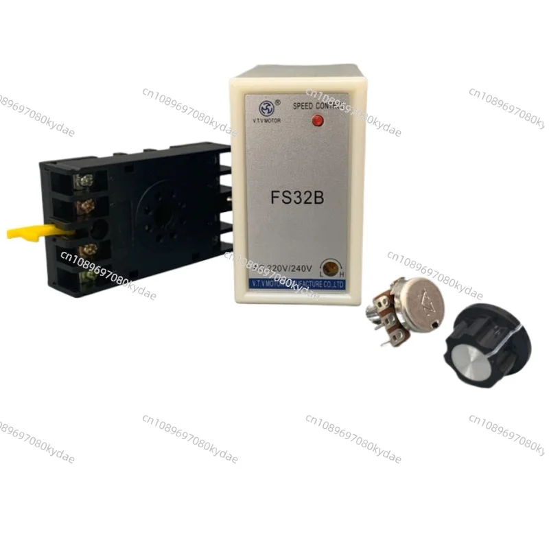 Motor Speed Controller 220V AC SS-32 FS32B Single-phase Motor Controller Separate Switch Speed Regulation