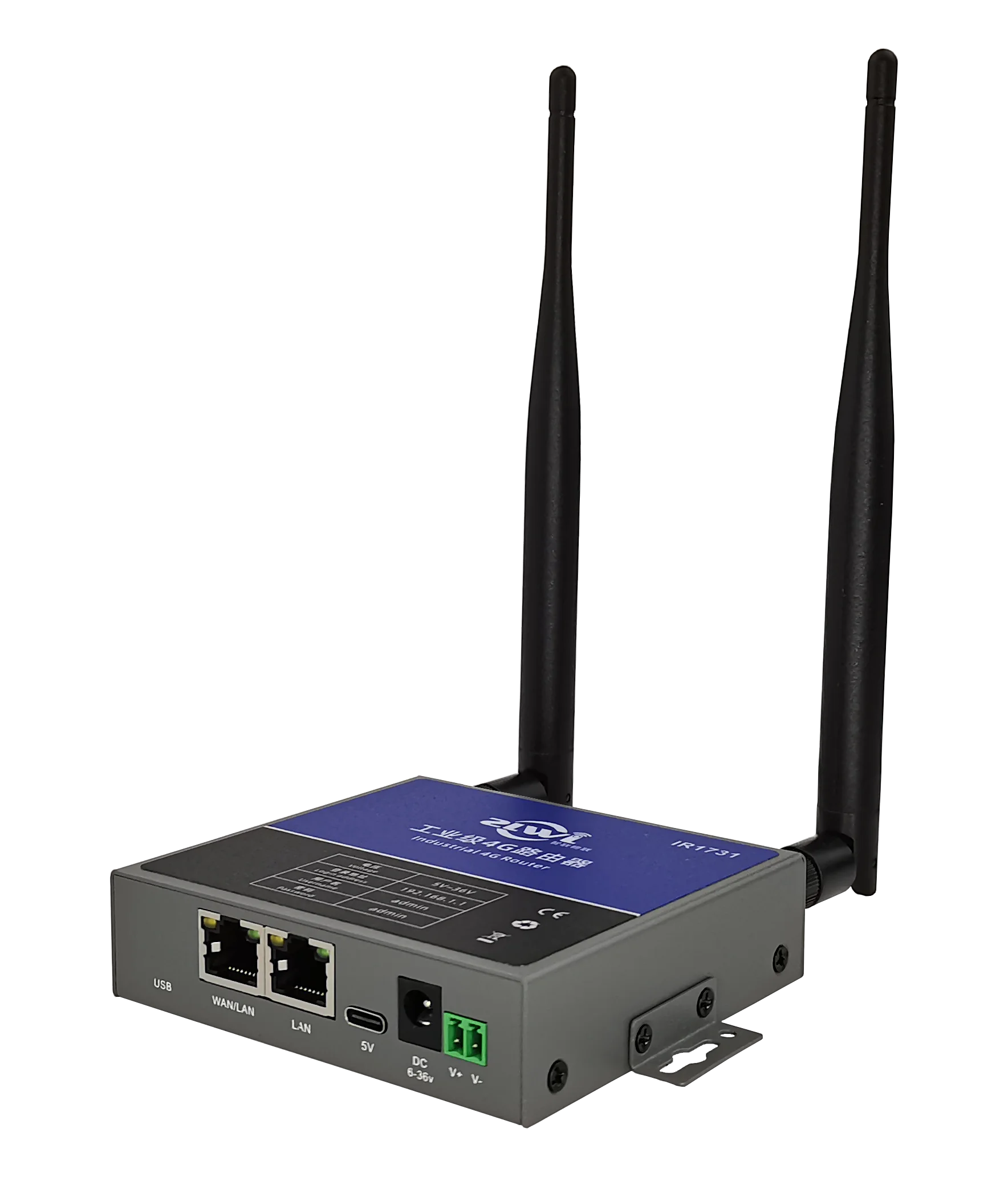 Roteador Wi-Fi sem fio com slot para cartão SIM, Roteador VPN, Econômico e Industrial, LTE, 4G, IOT, IR1000