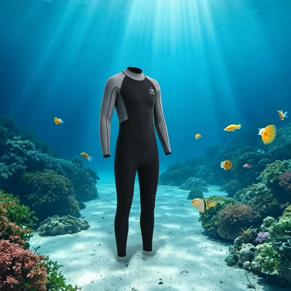 Wetsuits 3mm/2mm Neoprene Diving Surfing Suits Snorkeling Kayaking Spearfishing Freediving Swimming Full Body Thermal Ke