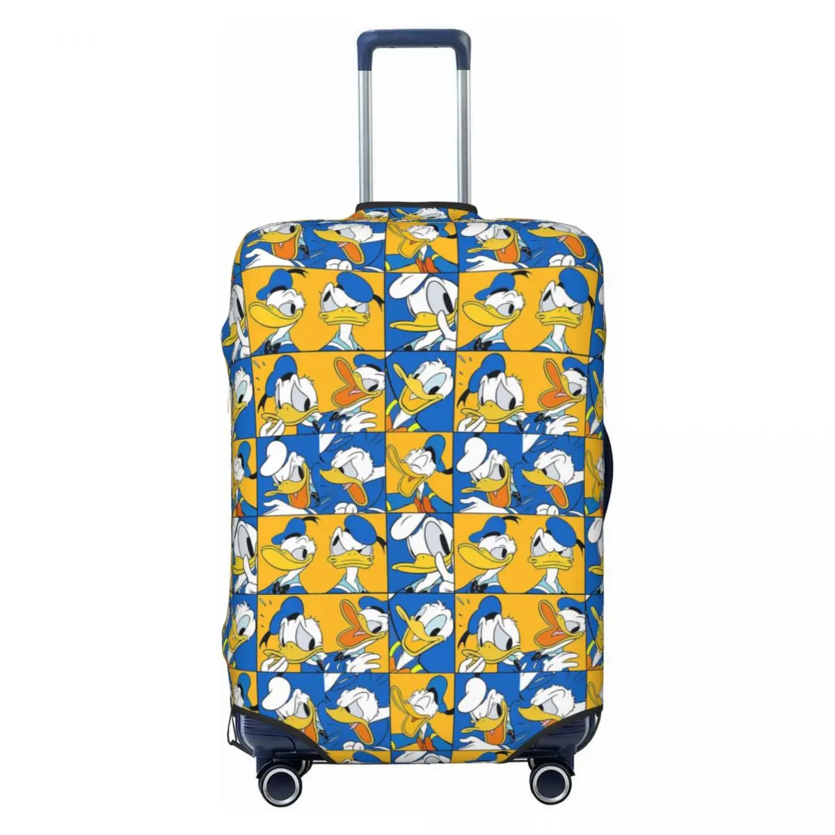 

Защитный чехол для чемодана с Дональдом Даком в стиле аниме, милый, для путешествий, для чемоданов 18-32 дюймов