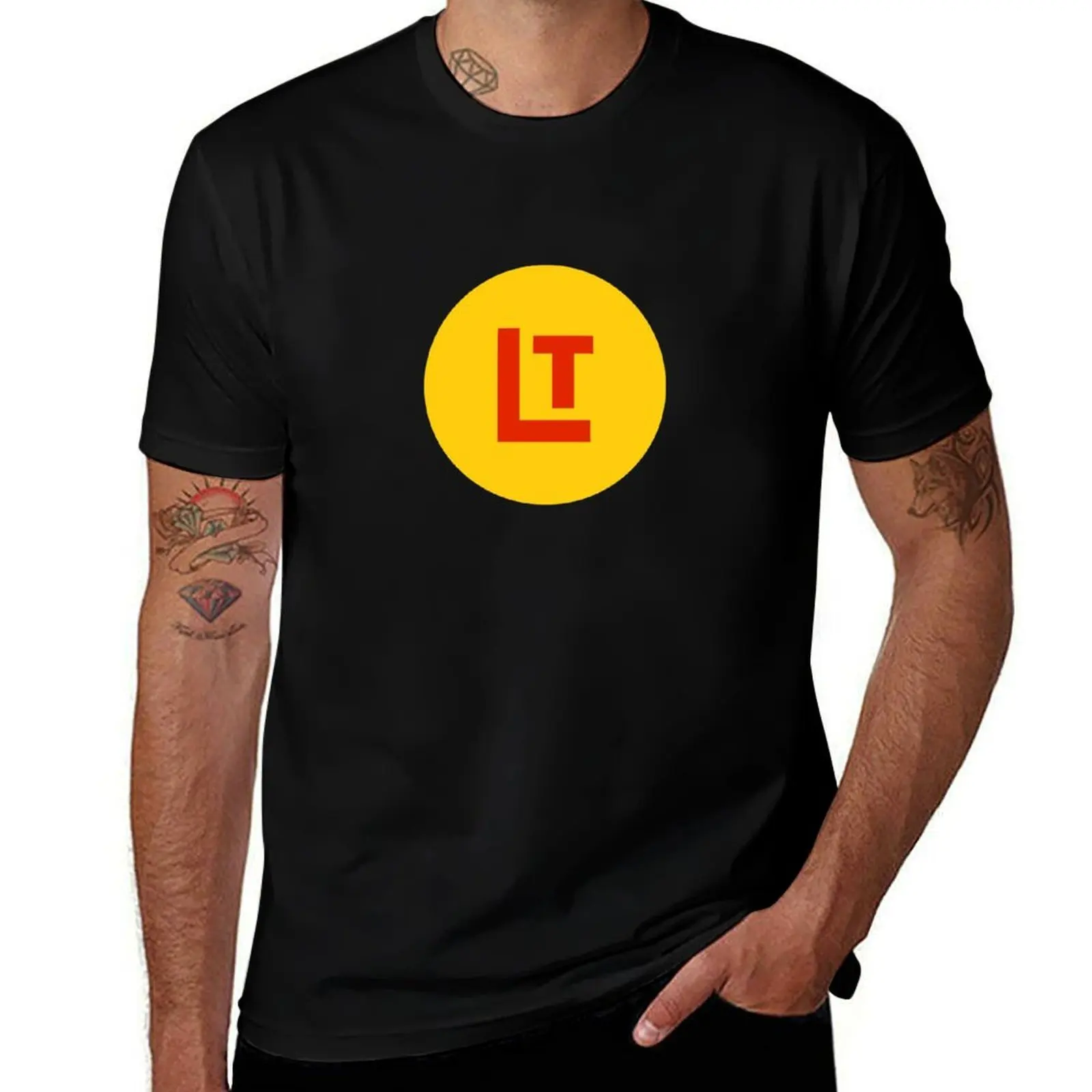 Yellow Loyalsock Trail Marker T-Shirt t shirts for man graphic vintage t shirts for man slim fit T-Shirt