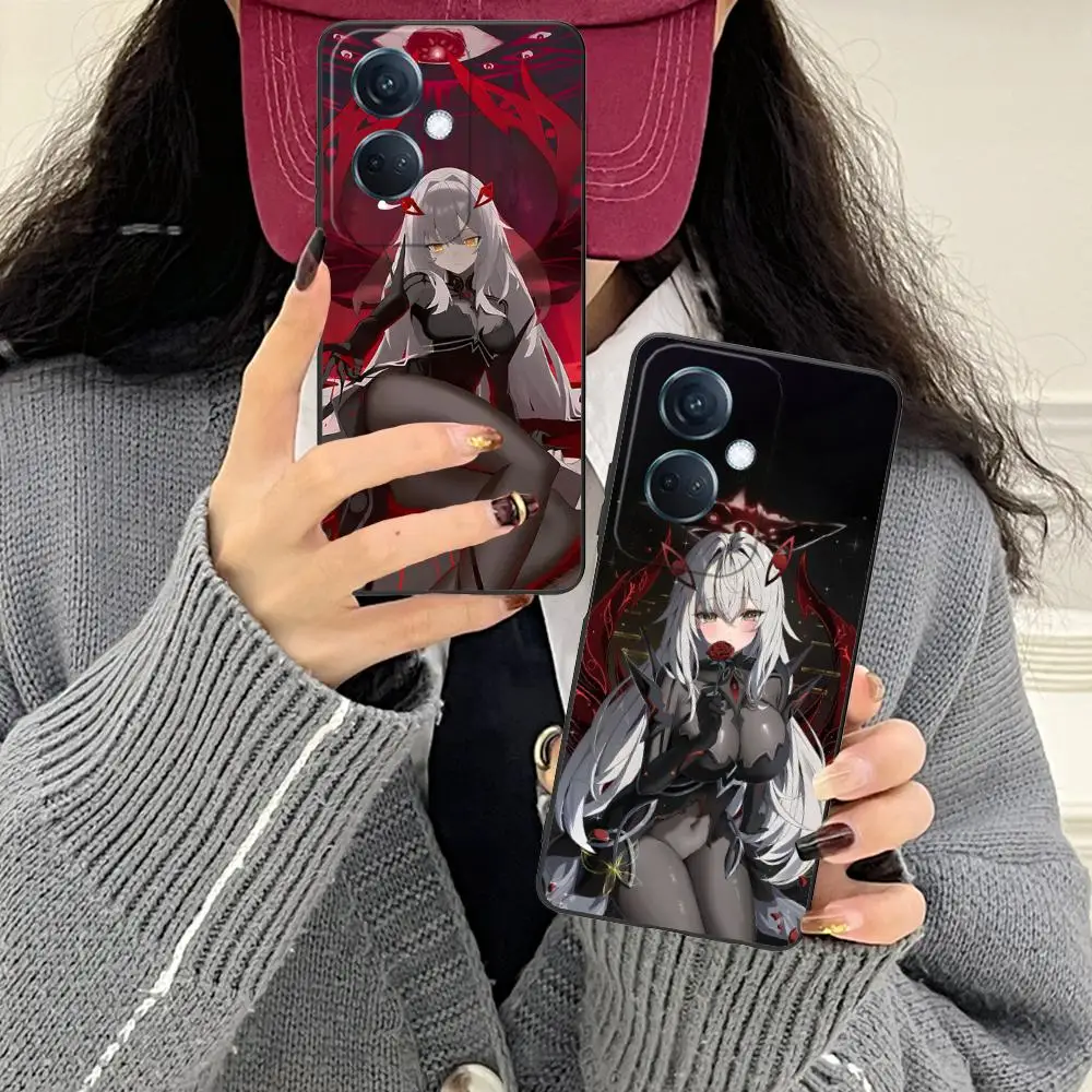 جراب هاتف Genshin Impact Ronova لهاتف OPPO Reno 14 13 12 11 10 9 8 7 6 5 F T Pro 5G غطاء طباعة ملون غطاء جميل فاخر