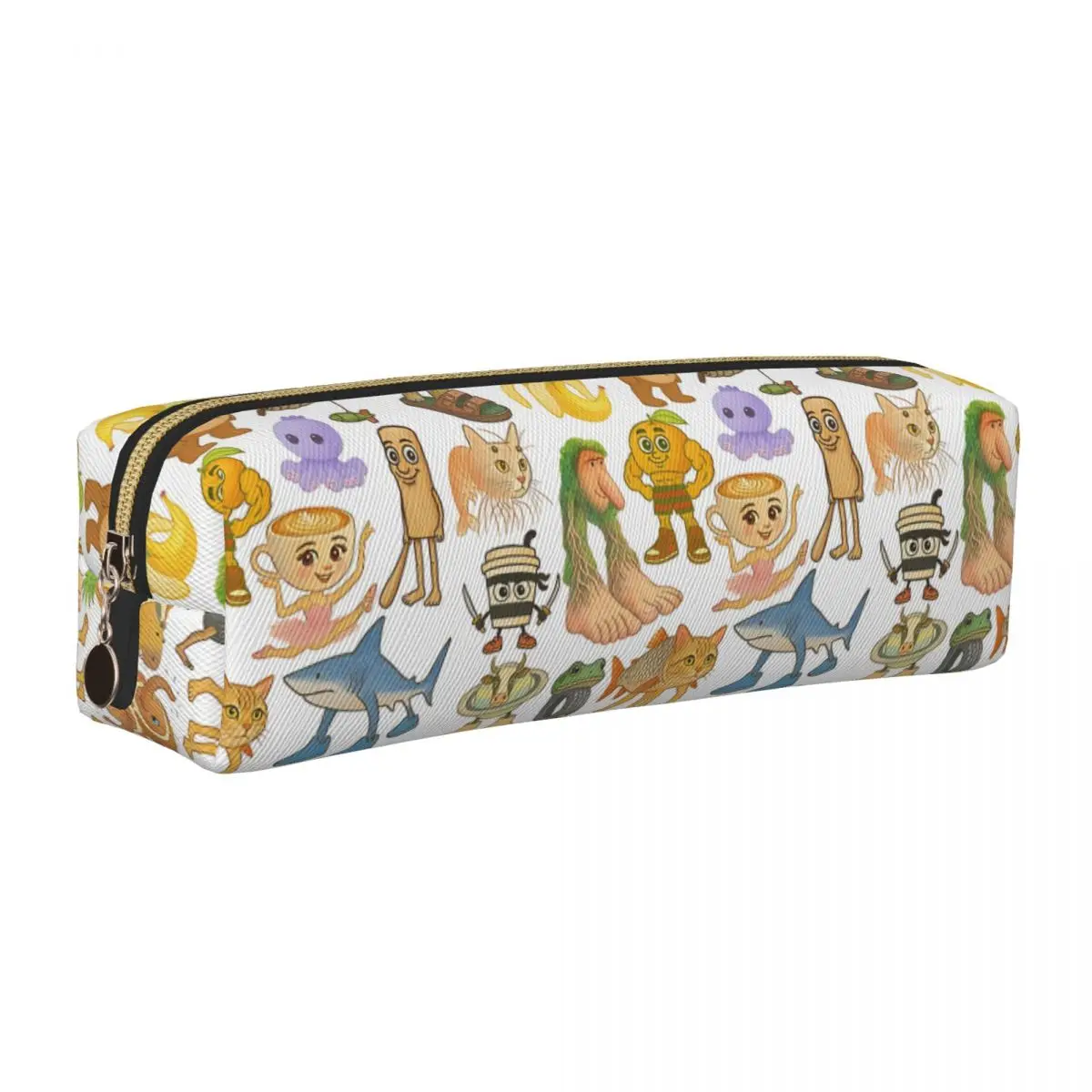 

Italian Brainrot Meme Type Collection Pencil Cases Pen Box Bags for Student Big Capacity School Supplies Gifts Pencilcases