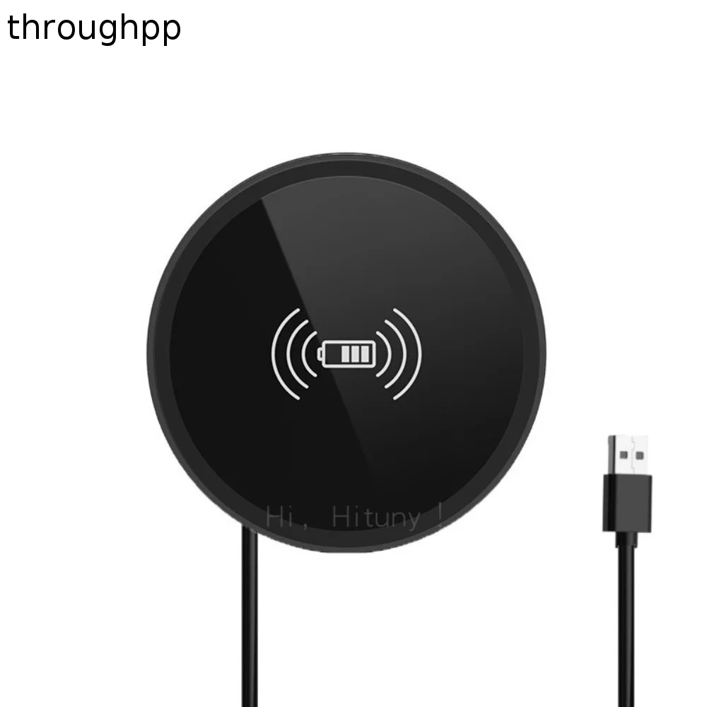 Fast Charging Fast Wireless Charger 15W Desktop Fast Wireless Charger Pad Embedded Inductive Charging Base