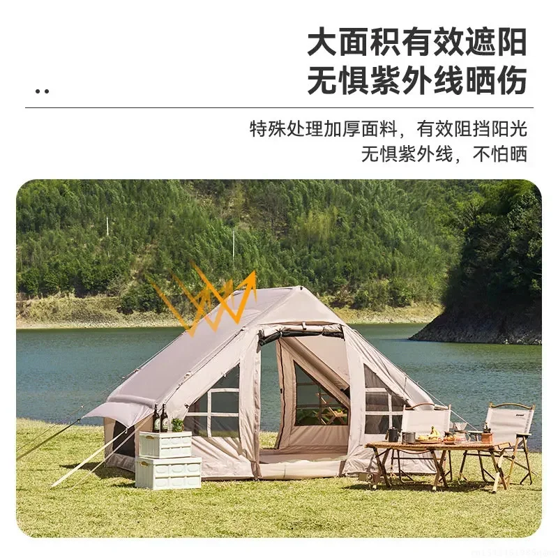 

Tent Outdoor Camping Fully Automatic Inflation Equipment Roof Waterproof Automobile Family Travel Party Fishing Sun Shelter