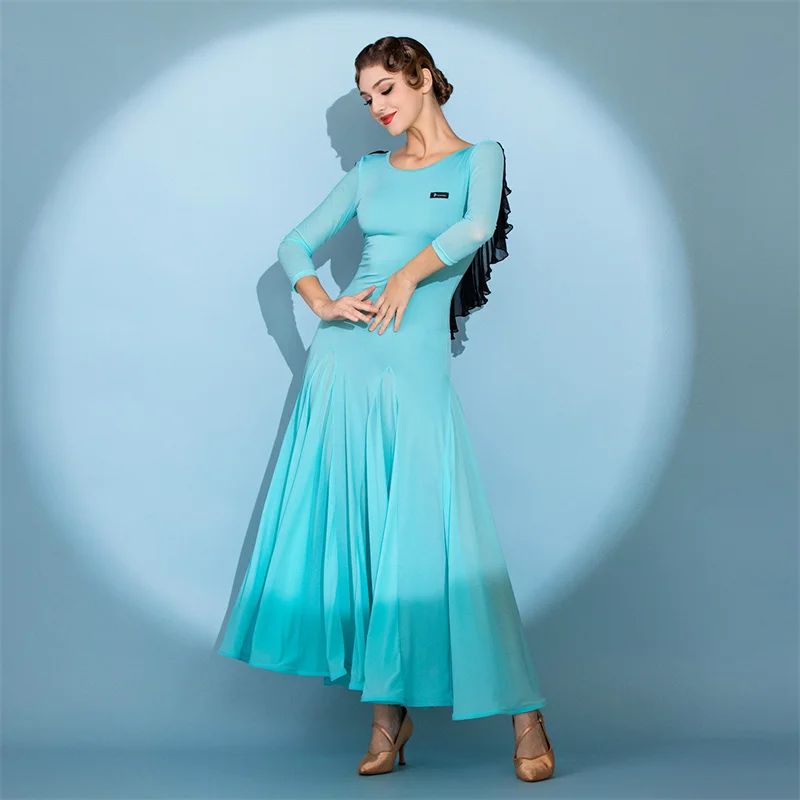 ODBD1352 Venda quente de alta qualidade Desgaste de desempenho feminino vestido de competição de salão