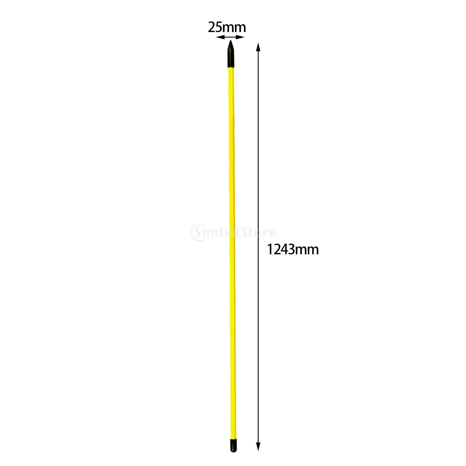 2 Pieces Golf Alignment Sticks Golf Alignment Tool Golf Practice Aid for Exercise Full Swing Practice Golf Training Equipment