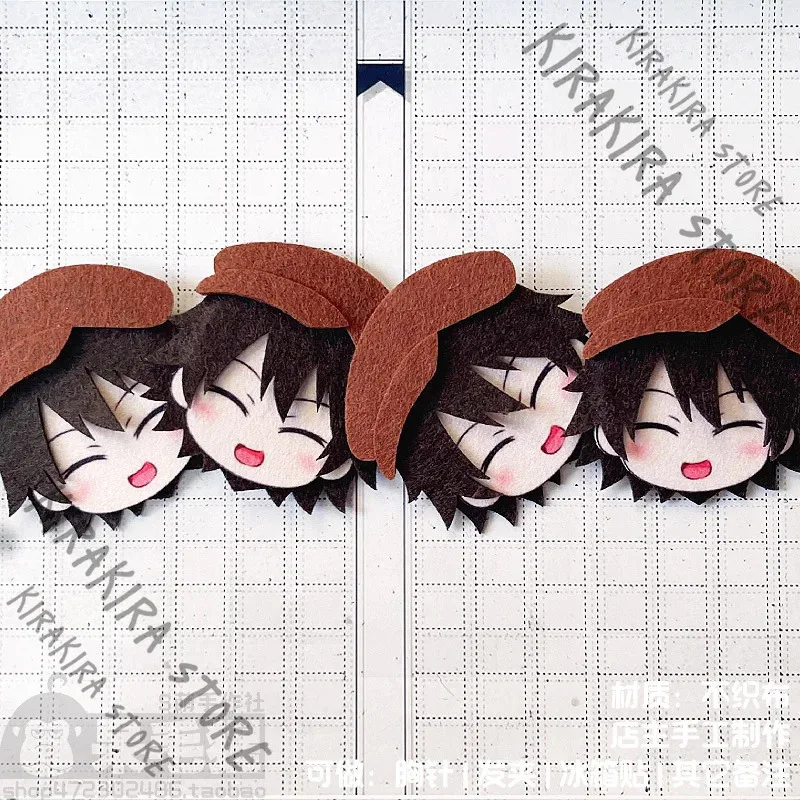 Bungo Stray Dogs Ryunosuke Akutagawa Izumi Kyouka Kunikida Doppo Edogawa Rampo Косплей Аниме Нетканые материалы Брелок Подвески