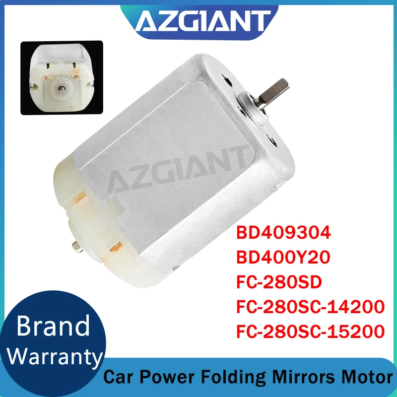 AZGIANT FC-280SC Car Power Folding Mirrors Motor For Toyota Crown MK12 Sequoia Alphard/Vellfire/Tundra MK1 Exterior Accessories
