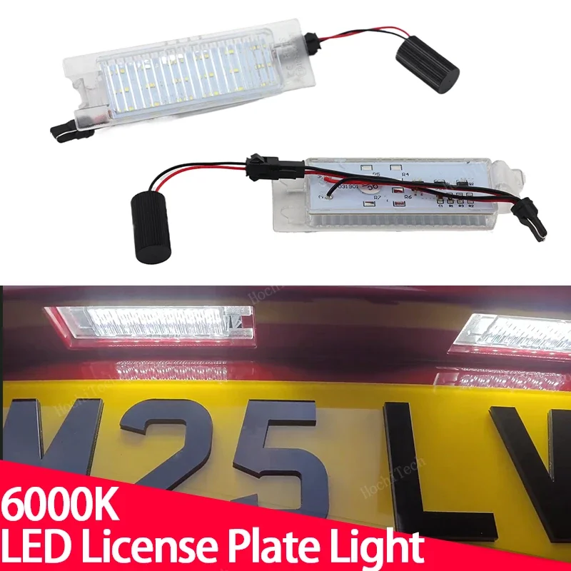 12V White Led CANBUS No Error Car License Light For Alfa Romeo 147 156 159 166 Brera Giulietta Type 940 MiTo Romeo GT Spider 939