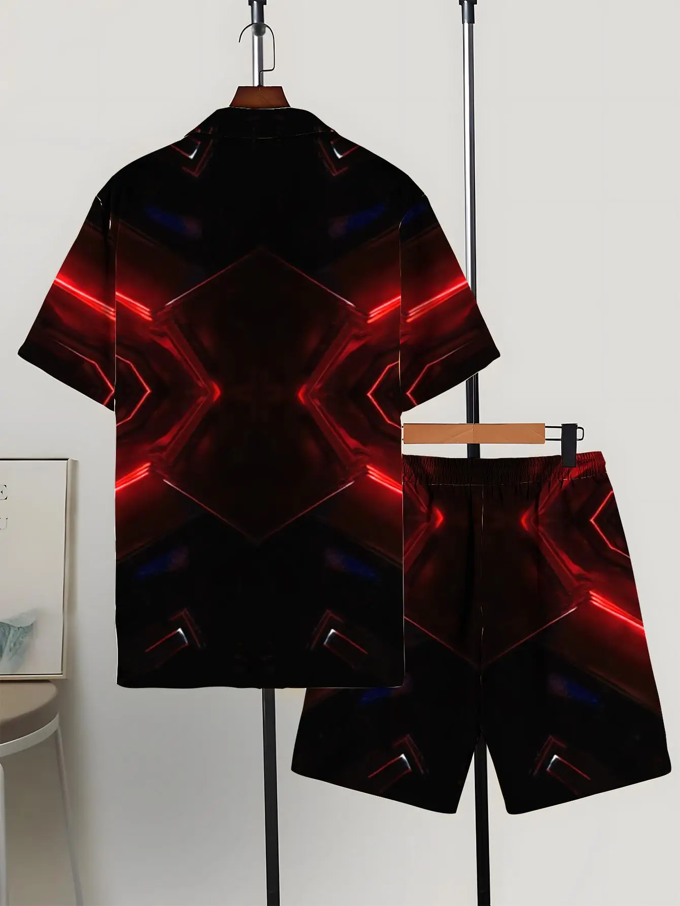 Men's Shirt Sets 2026 Spring/Summer jogging suit Graphic 3D Printed men's chandals Men's sweatshirt set sweat suit sets for men