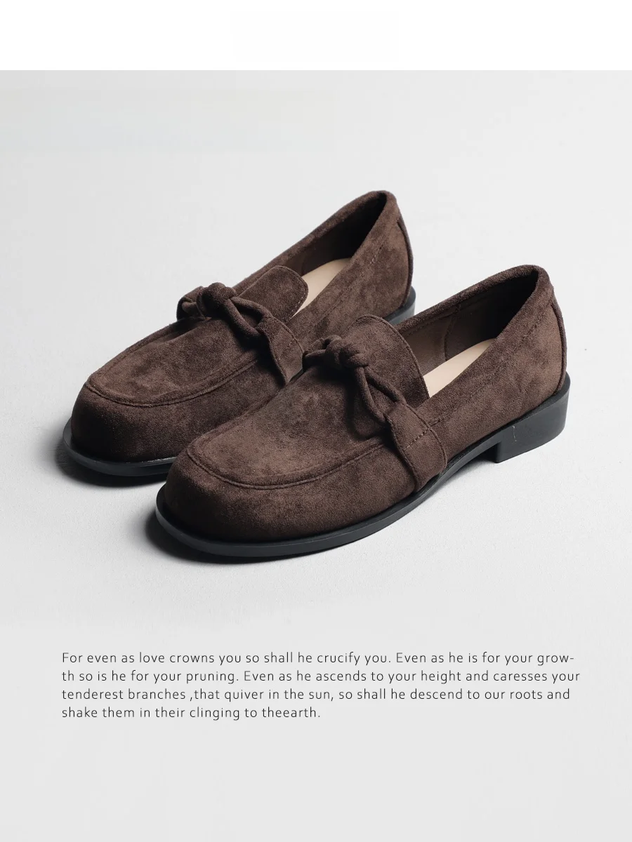 

Aesthetic Muscle Store Women's Slip-On oes 25cm Heightening Version Retro Lazy oes round Toe Thi Heel Ultra-Fine Fiber