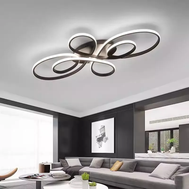 Modern LED Ceiling Light Nordic Creative Indoor Lighting Decoration Accessories for Living Room Study Room Bedroom Light Fixture