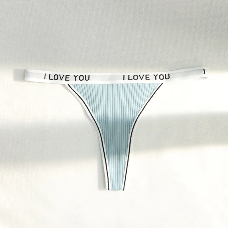 SP&CITY Coloful Sports Letter Women\'s Underwear Fitness Soft Cotton Panties Thong Low Waist Seamless Briefs Sexy Lingerie String