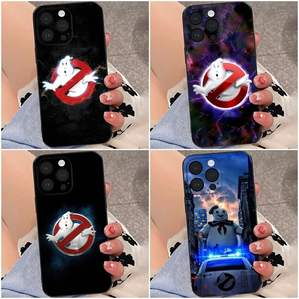 Movie-G-Ghostbusters Phone Case For iPhone 16,15,14,13,12,Pro,Max,11,7,8,Plus,XR,XS Max Shockproof Silicone Soft Shell