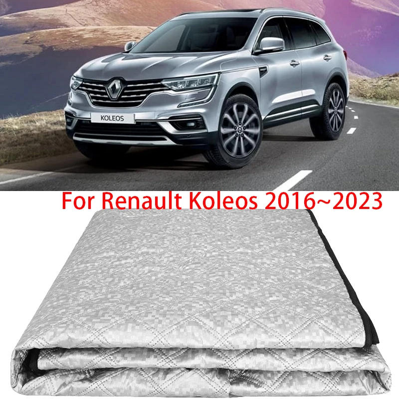 Car Snow Shade For Renault Koleos RS Samsung QM6 MK2 2016~2023 Sunshade Winter Windshield Cover Protective Accessories 2018 2022