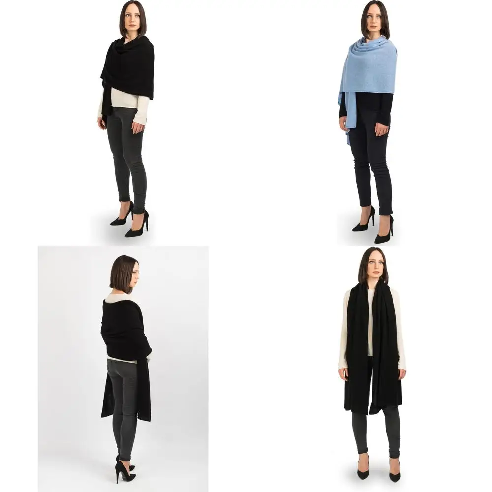 

Палантин из 100% кашемира — роскошная итальянская кашемировая накидка для элегантности и комфорта