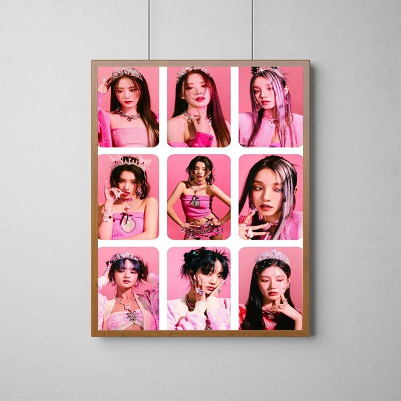 Posters for Wall Decoration Painting on Canvas Kpop G-Gidle Luxury Home Decor Anime Decorative Paintings Poster Room Decorations