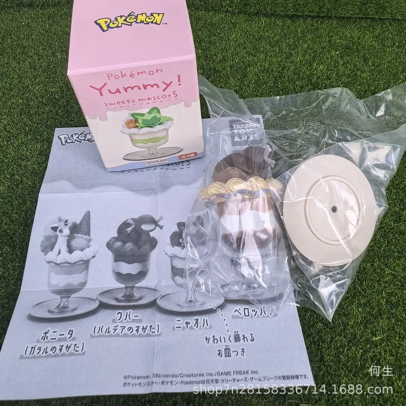 Pokemon Yummy Sweets Macot 5 Icecream Cup Blind Box Toys Cute Anime Figure Sprigatito Doll Model Toys Collect Ornaments