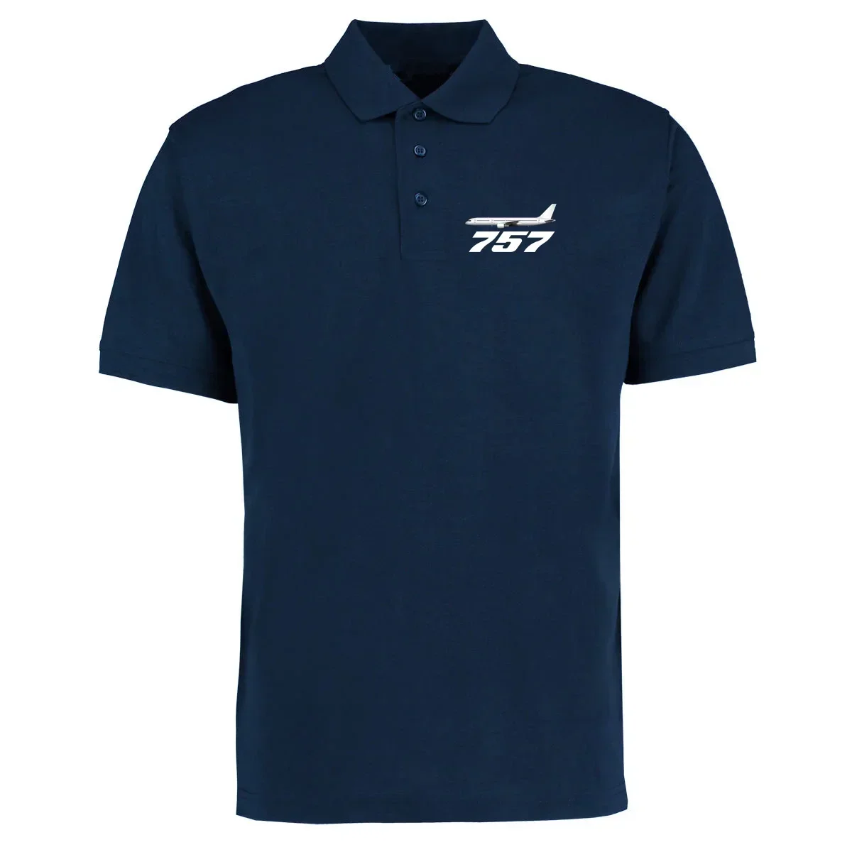 The 757 Aviation Aircraft Flight Pilots Cotton Men Polo Shirts T-Shirts Tops Tees