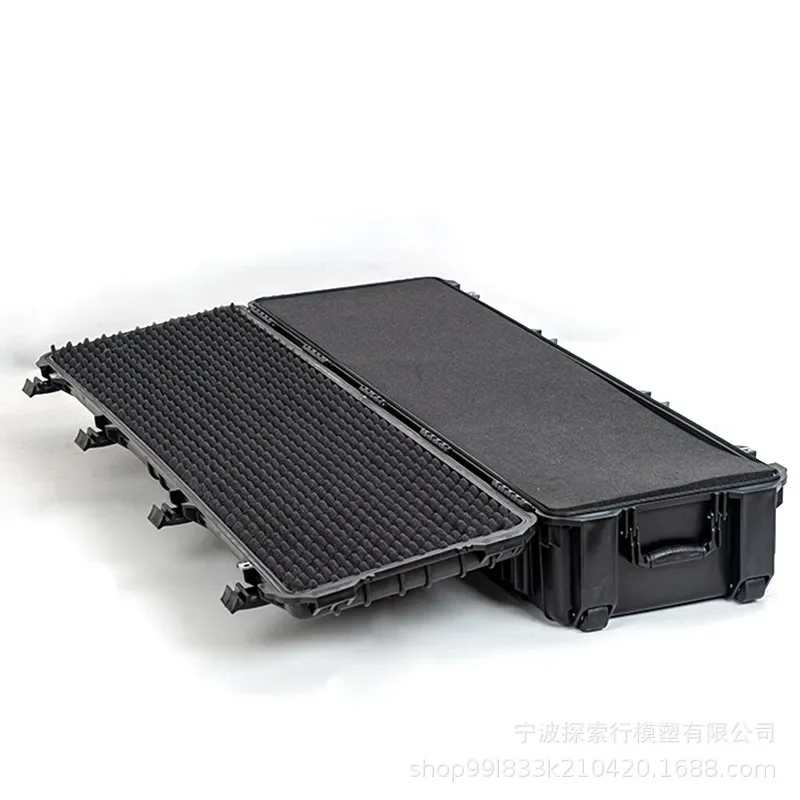 Large PP Hard Case Waterproof Shockproof Dustproof Storage Box for Camera Drone Tools Outdoor Tactical Equipment Protection