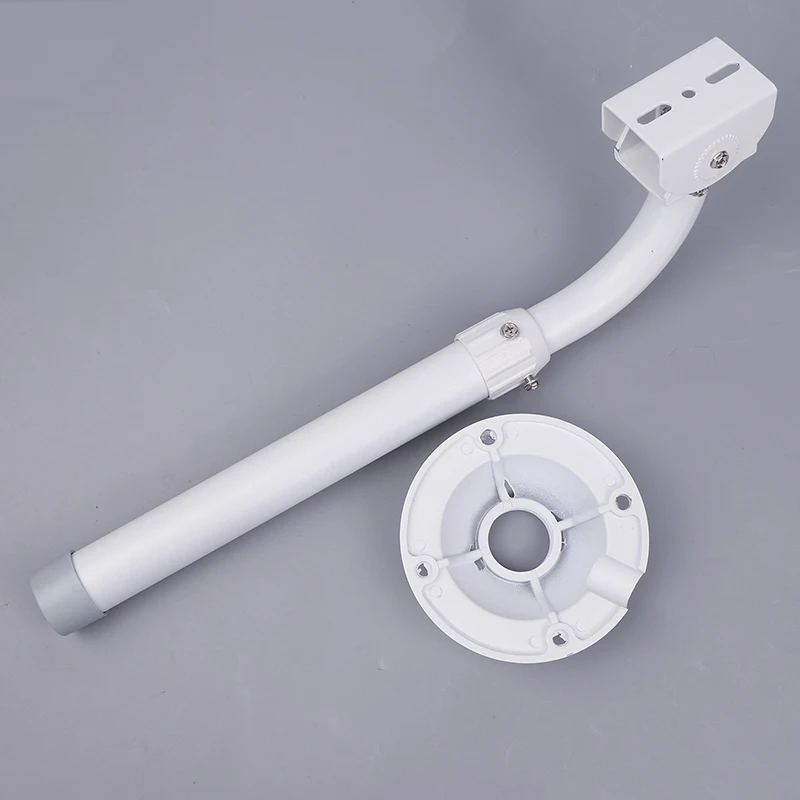 Surveillance Camera Telescopic Bracket Aluminum Alloy Machine Hoisting Camera L-shaped 30-60cm Lengthened Outdoor