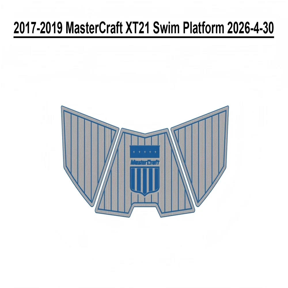 

Накладка на палубу для лодки MasterCraft XT21 (2017-2019) из пены EVA, имитация тика, в стиле SeaDek Gatorstep, самоклеящаяся, V262 MJL