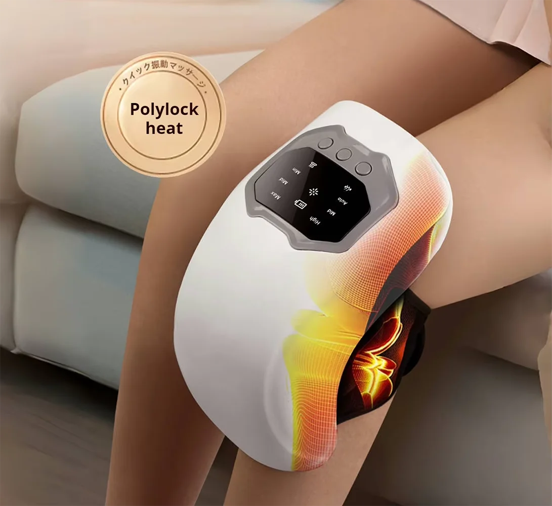 

Беспроводной массажер для колена с инфракрасным нагревом и вибрацией для облегчения боли в коленях при растяжении связок и травмах мышц