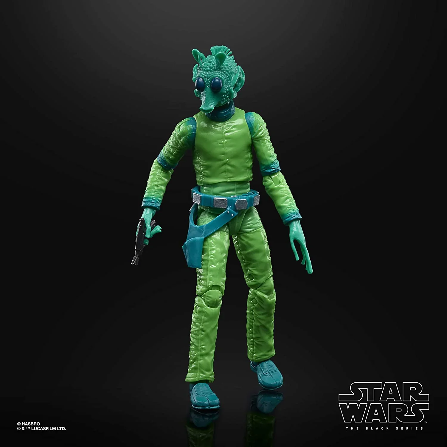 スターウォーズブラックシリーズグリードアクションフィギュア、50周年