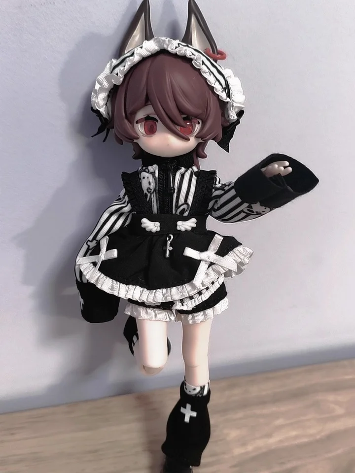 

Only Clothes Daily Series Velvet Rabbit Clinic Baby Clothes Ob11 Doll Bjd Baby Clothes Set Dress Up Surprise Gifts For Girls