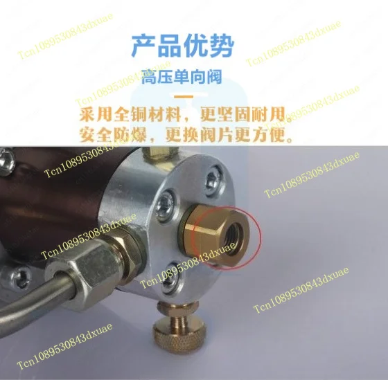 30mpa high-pressure single-cylinder air pump for cylinder head, 4500psi electric air pump, compatible pump head